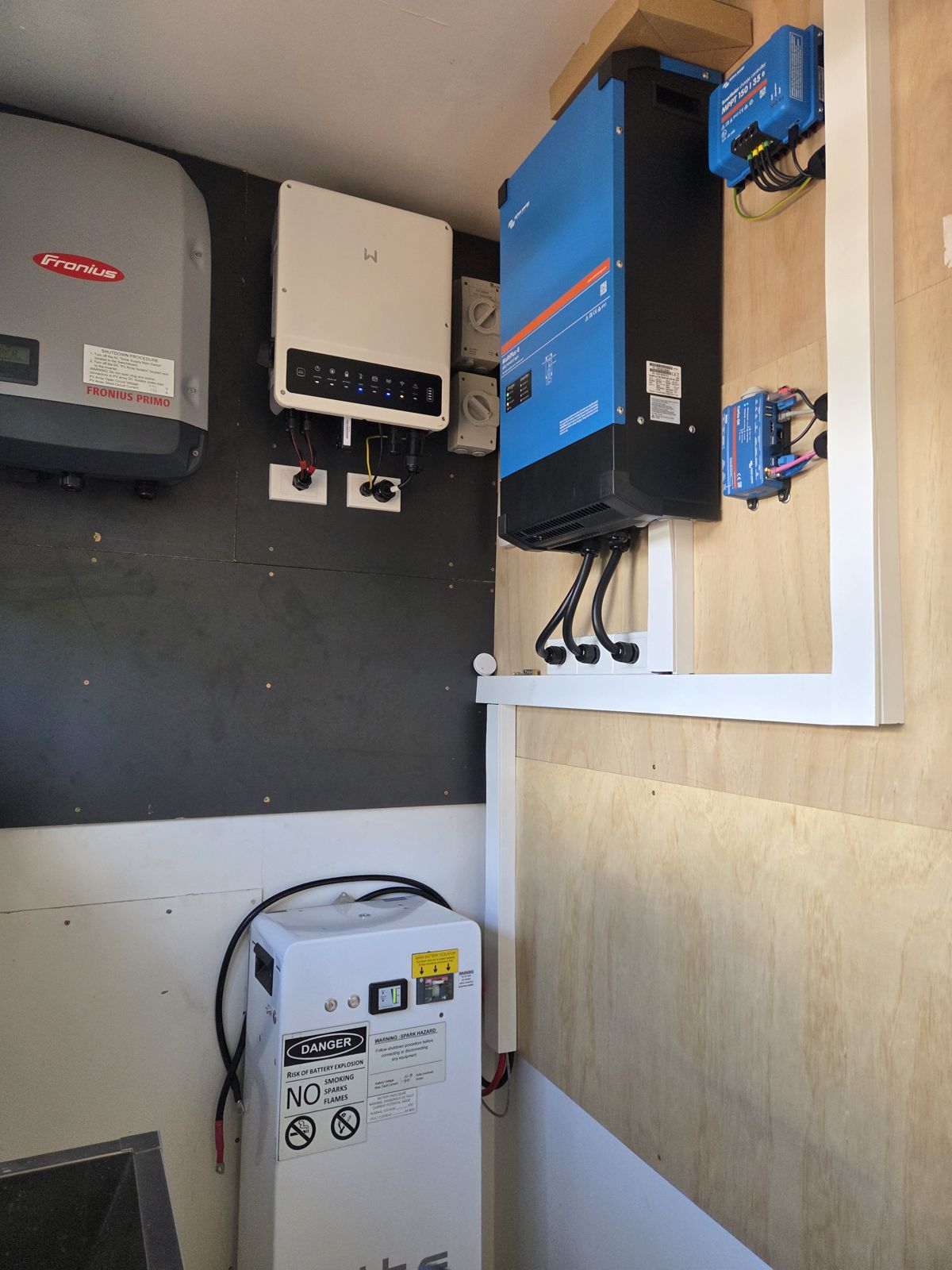 Fronius + Victron hybrid system