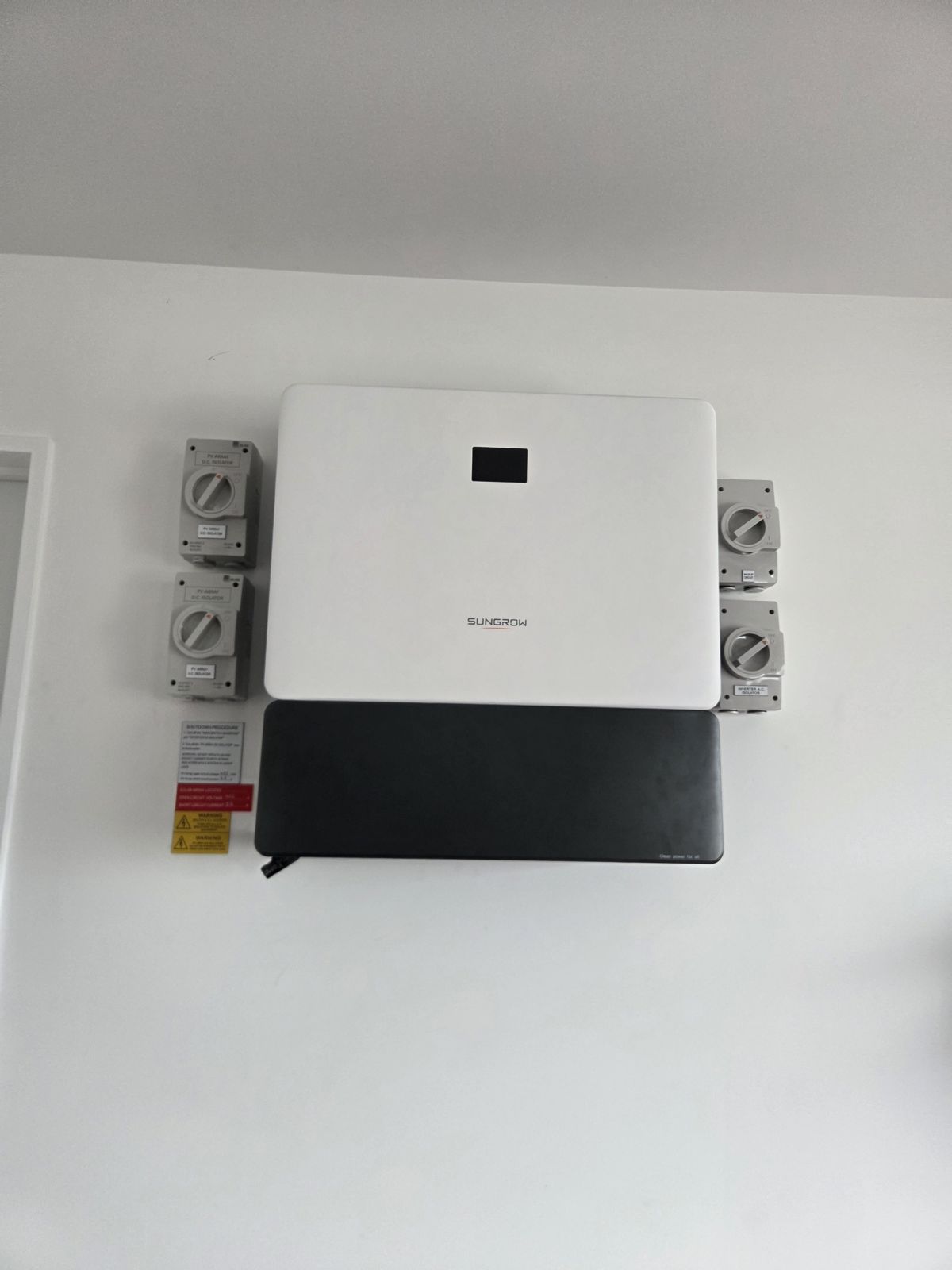 Hybrid inverter install