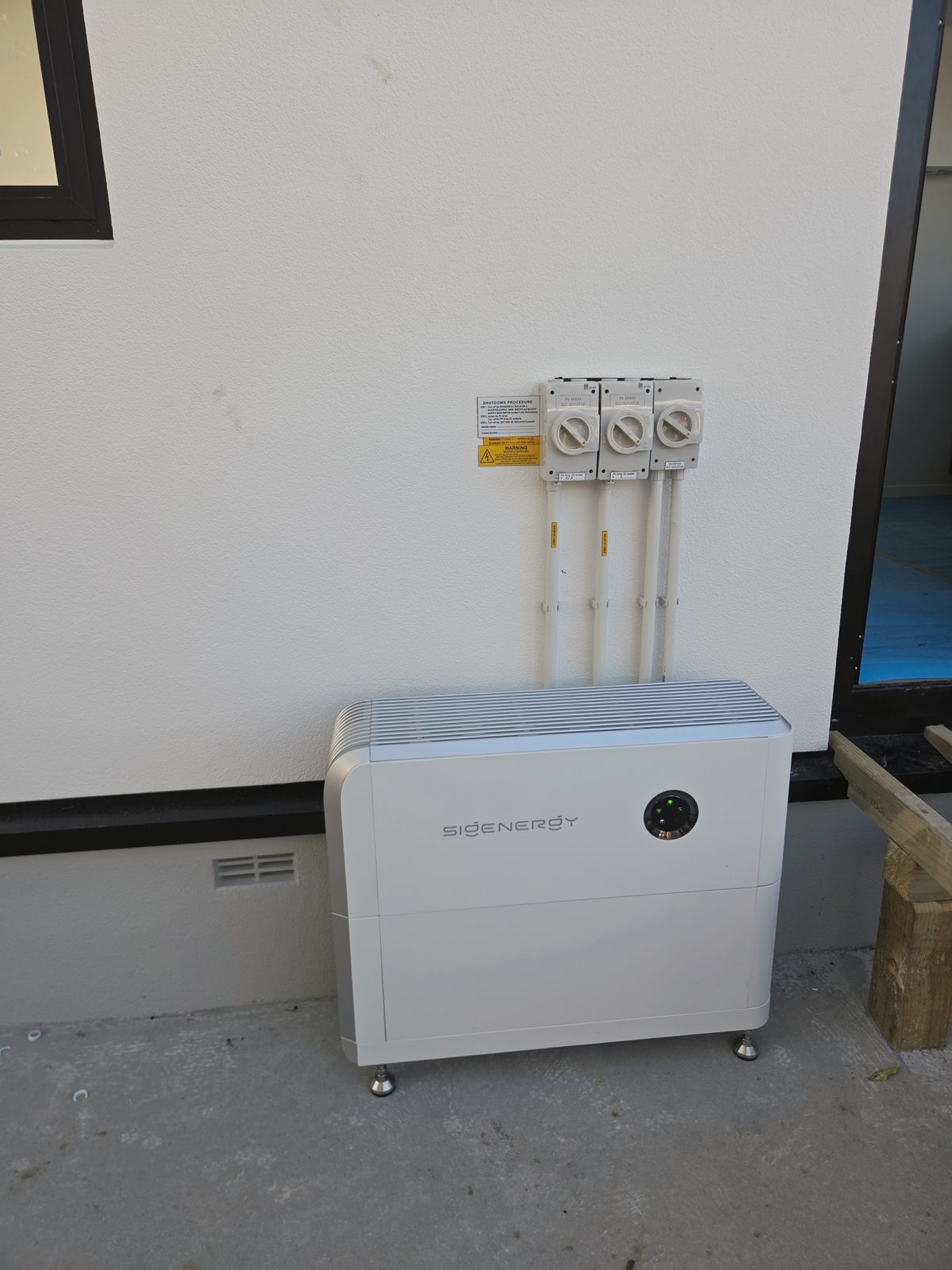 Sigenergy battery storage