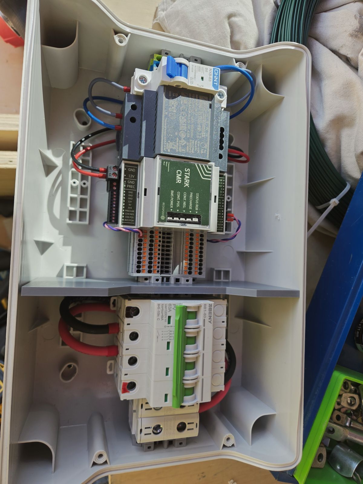Neat control & protection enclosure